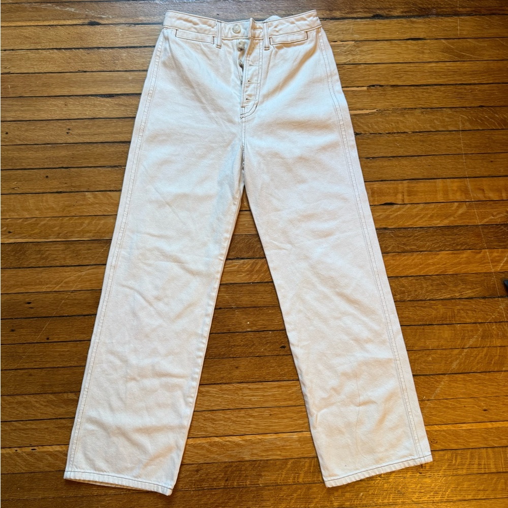 Reformation Cream Pants